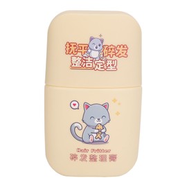 Kids Broken Hair Finishing Stick 80ml Portable Anti Frizz Comb Shaped Hair Wax Stick for Children