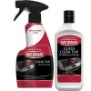 Weiman Cooktop Cleaner Bundle Daily Spray Heavy Duty Cream Streak