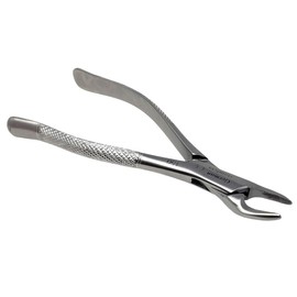 Heavy Duty Dental Extracting Extraction Forceps #150+151+23 + 3Pcs Basic Dental Set - Apical Forceps, Cowhorn Forceps, Lower Molars, Stainless Steel Instruments (Forceps #150)
