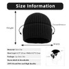 Zsedrut Winter Beanie Hat for Men Women Warm Knit Cuffed