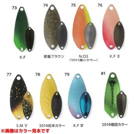 Rodiocraft Blind Flanker, 0.05 oz (1.4 g), #81 2018 Fukuda Color