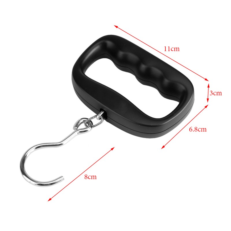 WEIHENG 50kg/10g Digital Hanging Hook Scale LCD Electronic Pocket Luggage