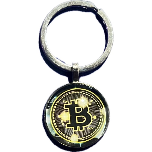 Bitcoin Keychain Cryptocurrency Unique Cool Design