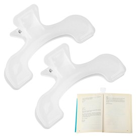 Book Page Holder Bookmark, Reading Accessories Convenient for Reading Teaching and Fixing Manuscripts, Suitable for Teacher Clerk(Book Clip)