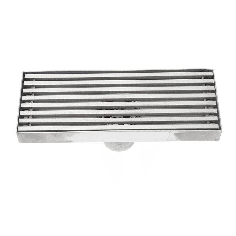 Linear Shower Drain Stainless Steel Odor Resistant Rectangular Floor Drain