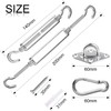 KAHEIGN M6 Awning Attachment Set, 28 Pcs Heavy Duty Sun