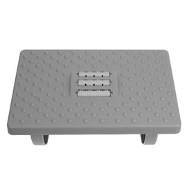 Operitacx Footstool Under the Desk Foot Stand for Under the Desk Stool for Under Desk Footrest for Care Stool Desk Footrest Rocking Footrest Grey PP