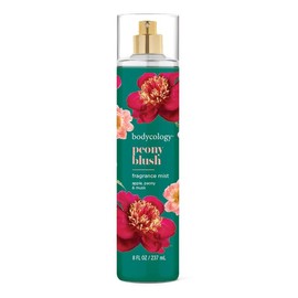 Bodycology Long-Lasting Fragrance Body Mist, Cherry Blossom, 8 fl oz:_Peony Blush_8 Fl Oz (Pack of 1)