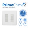 NICOR Lighting PRCP2SBAB PrimeChime Plus Door Chime Kit, Antique Brass