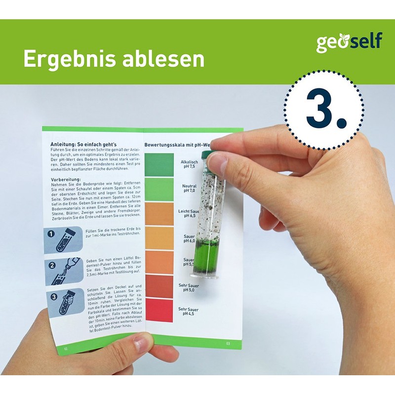 pH Soil Test to Determine Limescale Demand - pH Soil