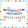 Ofishally Retirement Party Decorations Happy Retirement Banner I'm Retired for