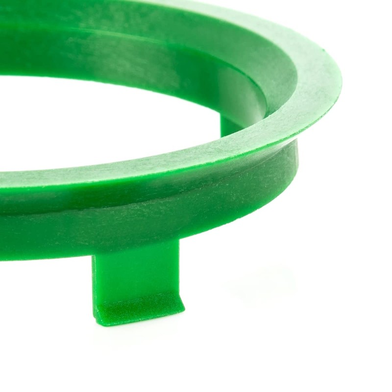 LST 4 x centring rings for alloy wheels, diameter 64.1