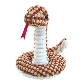 Doindute Brown Snake Plush Stuffed Animal Toy, Soft Cuddly Plushie Hugger Toy for Boys & Girls, Gifts for Girlfriend or Kids, 17 Inches