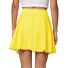 Afibi Women's Casual Basic Versatile Flared Pleated Mini Skater Skirt