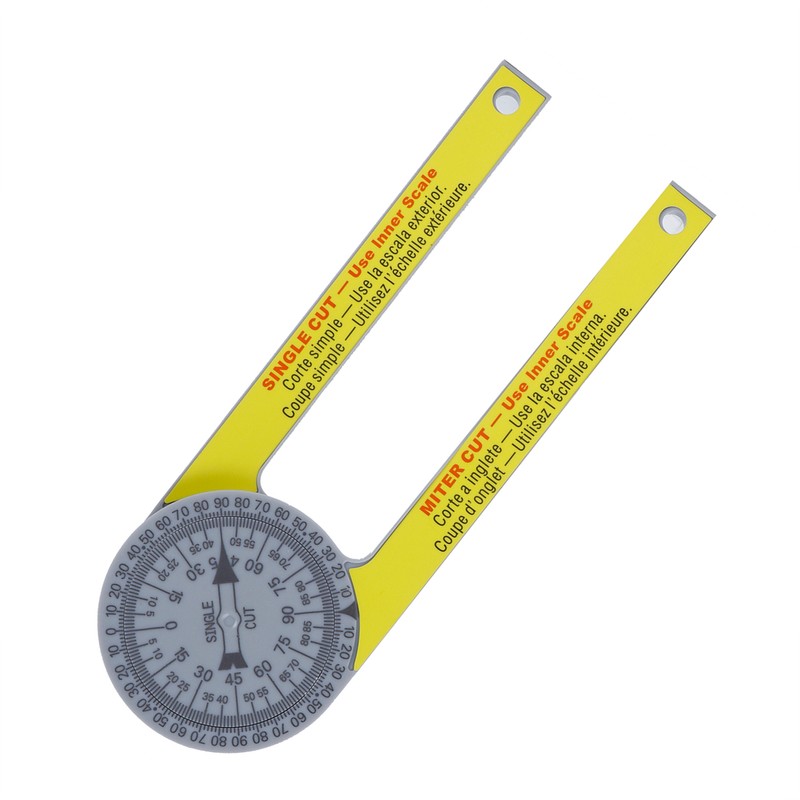 Miter Saw Protractor Portable Calibration 3-Dimensional Goniometer Angle Finder Tools