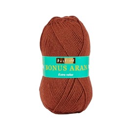 Hayfield Bonus Aran Yarn, Mahogany (563), 100g