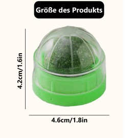 Pack of 6 Catnip Balls, Catnip Ball Wall, Brush Your Cat's Teeth and Protect Your Stomach, Cat Lick Toy with Catnip, Catnip Toys That Stick On Wall