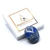 Lapis Lazuli Crystal Palm Stone Natural Healing Stone for Chakra