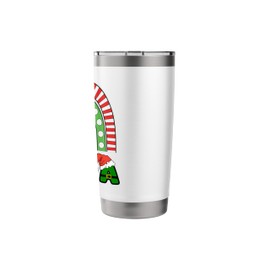 CNA certified nursing assistant Christmas Ugly Xmas Sweater Stainless Steel Insulated Tumbler