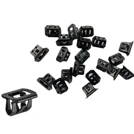 20PCS 15078238 700-053 Radiator Grille Retainer Clips Bumper Cover Fasteners Front Grille Clips Fit for GM, Silverado, Colorado, GMC, Hummer, Buick