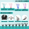 Lash Clusters Kit 320Pcs,40D Eyelash Extension Kit,Lash Bond and Seal