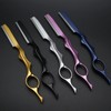 Flat Brush, Stainless Steel, Stainless Steel Nib Cut Barber Razor