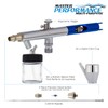 Master Airbrush Multi-Purpose Precision Dual-Action Siphon Feed Airbrush Gun with