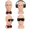 Bald Mannequin Head Training Head Male Bald Mannequin Head Cosmetology