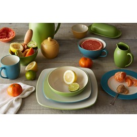 Noritake 4-Piece Colorwave Square Place Setting, Mustard