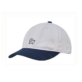 YAMEE Baseball Cap Women's Soft Cotton, Baseball Caps for Men Casual Sun Protection, Peaked Cap Women's Embroidery Print Easily Adjustable, Baseball Cap Men Breathable Hat Unisex Sports Outdoor, White