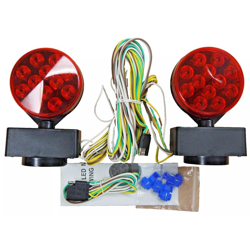 EAGLE KING PRODUCTS 12V LED Magnetic Towing Trailer Light Kit
