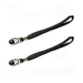 CAPART Camera Quick Release Screw 1/4" for Camera Neck Lanyard Wrist Strap Sling, Camera Fixing Holder Converter Screw (1/4" Male Screw D-Ring with Lanyard)