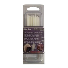 The Quilted Bear Tack Refills - White Premium Basting Fastener Tack Refills for Basting Gun/Kimble Gun Pack of 2400