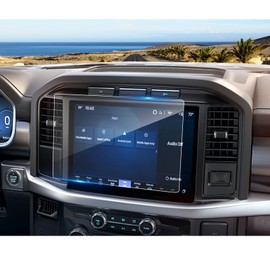 Coleya 2021-2024 Ford F-150 Screen Protector for Ford F-150 (XL/STX/XLT/Lariat/Platinum/Limited/Tremor/Raptor/King Ranch) SYNC4 12In Touch Screen, Tempered Glass 2024 2023 F150 Pickup Accessories 12"