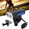 Bicycle Head Light USB Rechargeable Night Riding Waterproof Bike Front