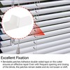 20 Pcs White Mini Horizontal Blind Repair Tabs-1 inch Horizontal