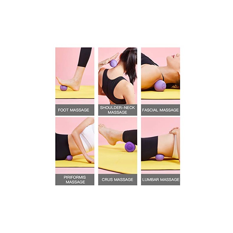 FITZELAR Massage Lacrosse Balls for Myofascial Release , SGS Certification,