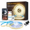Yeewhale cob LED Strip 10 m, App Control, with Remote