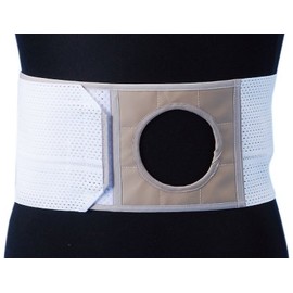 Stormahernia Protection Belt, 3.1 inches (8 cm), 302 Rattles (S) Mesh Type