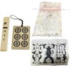 A procession Pet Cremation Set self-defense Sword Six Statement Coin