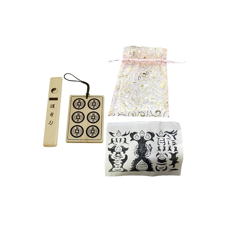 A procession Pet Cremation Set self-defense Sword Six Statement Coin