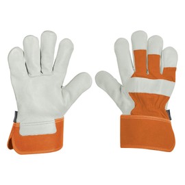 Truper GU-255, Guantes de piel de res y dorso de loneta