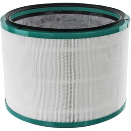 BuyParts Hepa Filter for Dyson DP01 DP03 HP00 HP02 Pure Cool Fan Air Purifier (compares to Dyson 968101-04) White, Green