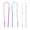 QUETTO 4-Piece Professional Loop Turner Set Includes Hook Flexible Drawstring