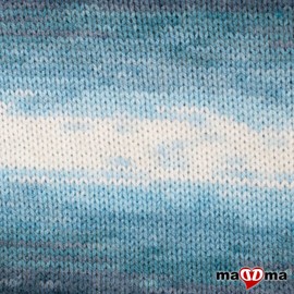 ALIZE BURCUM Batik Knitting Wool, Hand Knitting Yarn, Choice of Colours, 1899 Blue Tones