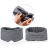 Blackout sleeping eye mask eye mask comfortable eye mask for a good night’s sleep High-quality eye patch – dark gray