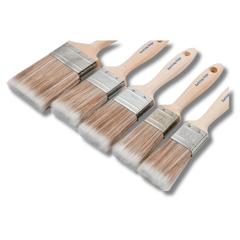 Cutting Edge Professional Premium Quality SRT Synthetic Filament Paint Brushes