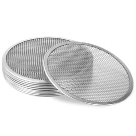 10 Pack Sprouting Lids, Stainless Steel Screen Filter Strainer Lid for 82mm Wide Mouth Mason Jar, Mesh Bean Sprout Sieve Lids for Bean, Alfalfa, Broccoli, Lentil