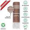 LeStoff Hammam Towel - 100% Organic Cotton, 95 x 180