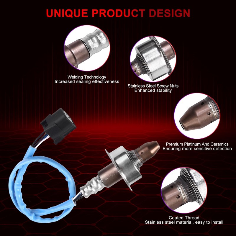 FIREMOTOO Pack of 2 O2 Oxygen Sensor Upstream 234-9119 Downstream